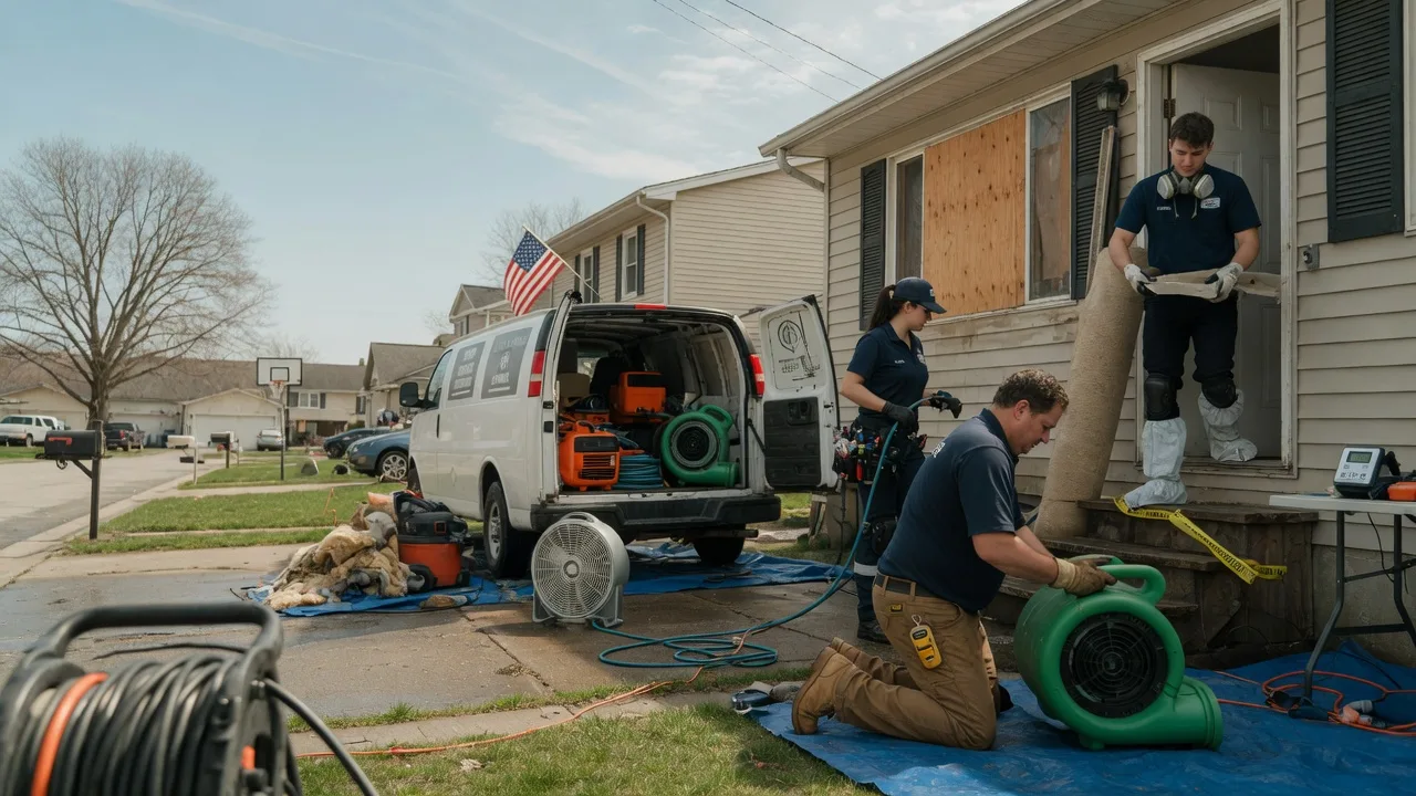 Water Damage Restoration in Gilbertville, IA near me